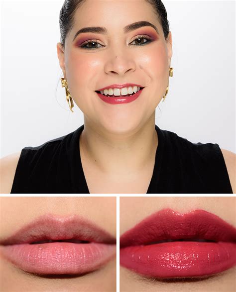 ysl 407 review|YSL Carmin Session (407) Vinyl Cream Lip Stain Review.